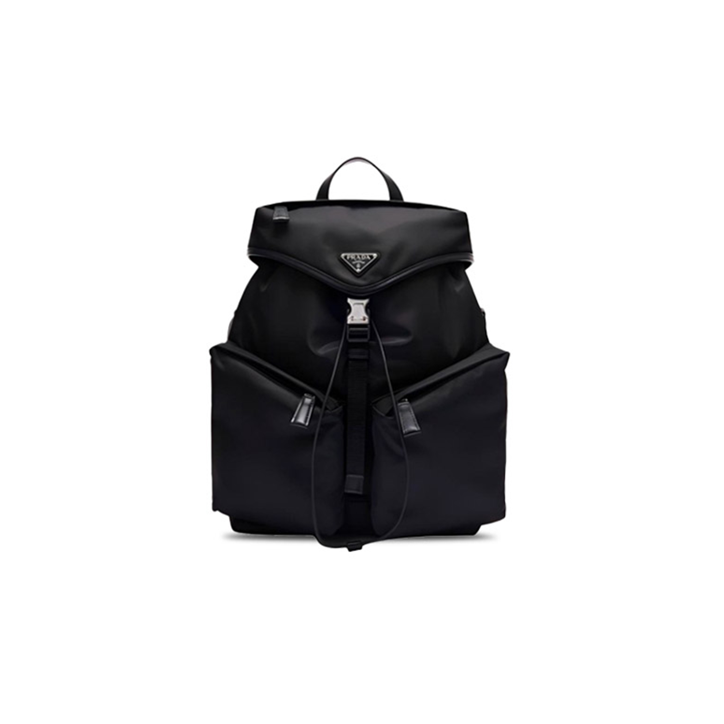 PRADA RE-NYLON AND LEATHER BACKPACK 2VZ111 (38*30*17cm) 